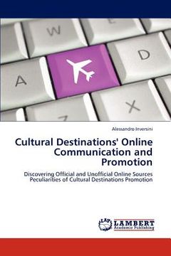 portada cultural destinations' online communication and promotion (en Inglés)