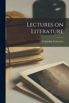 portada Lectures on Literature