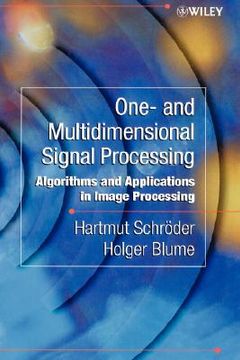 portada one- and multidimensional signal processing: algorithms and applications in image processing (en Inglés)