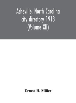 portada Asheville, North Carolina city directory 1913 (Volume XII)