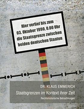 portada Staatsgrenzen Im Kontext Ihrer Zeit (German Edition)