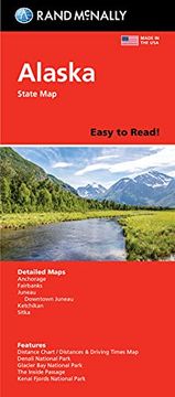 portada Rand Mcnally Easy to Read: Alaska State map 