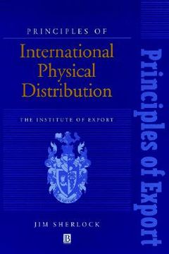 portada principles of international physical distribution (in English)