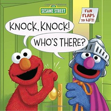 portada Knock, Knock! Who's There? (Sesame Street): A Lift-The-Flap Board Book (in English)