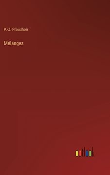 portada Mélanges (in French)