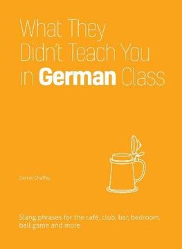 portada What They Didn't Teach you in German Class: Slang Phrases for the Cafe, Club, Bar, Bedroom, Ball Game and More (Dirty Everyday Slang) 