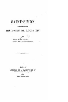 portada Saint-Simon considéré comme historien de Louis XIV (French Edition)