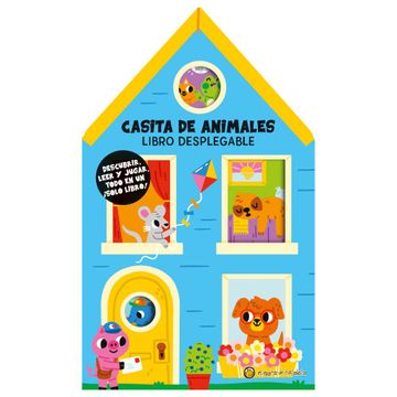 portada Casita de Animales [Libro Desplegable] [Imp/Mayus] (in Spanish)