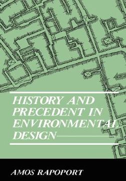 portada history and precedent in environmental design (en Inglés)