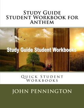 portada Study Guide Student Workbook for Anthem: Quick Student Workbooks