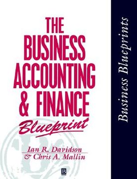 portada the business accounting and finance blueprint (en Inglés)