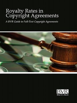 portada royalty rates in copyright agreements (en Inglés)