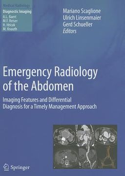 portada emergency radiology of the abdomen