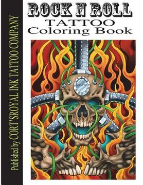 portada Rock and Roll Coloring Book: Rock and Roll Coloring Book (en Inglés)