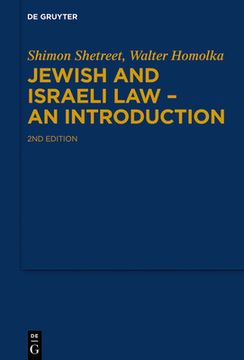 portada Jewish and Israeli Law - An Introduction 