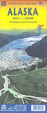 portada Alaska Travel Reference(Waterproof) 1: 1,500,000 (en Inglés)