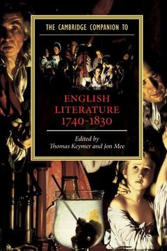 portada The Cambridge Companion to English Literature, 1740-1830 (Cambridge Companions to Literature) 