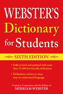 portada Webster'S Dictionary for Students, Sixth Edition (en Inglés)
