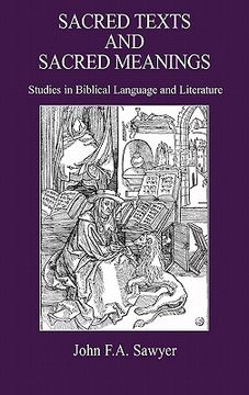 portada sacred texts and sacred meanings: studies in biblical language and literature (en Inglés)