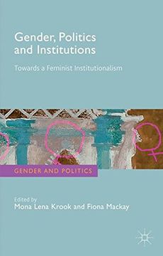 portada Gender, Politics and Institutions: Towards a Feminist Institutionalism (Gender and Politics)