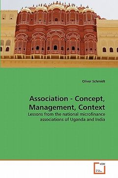 portada association - concept, management, context (in English)