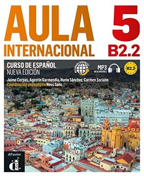 portada Aula Internacional Nueva Edición 5 (B2. 2): Nueva Edición  Libro del Alumno + Mp3-Cd