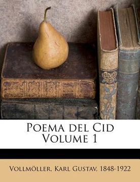 portada Poema del Cid Volume 1 (en Alemán)