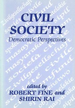 portada civil society: democratic perspectives (en Inglés)