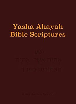 portada Yasha Ahayah Bible Scriptures (Yabs) Study Bible (en Inglés)
