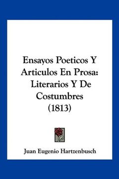 portada Ensayos Poeticos y Articulos en Prosa: Literarios y de Costumbres (1813)