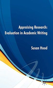 portada Appraising Research: Evaluation in Academic Writing (en Inglés)