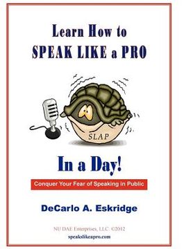 portada learn how to speak like a pro in a day (en Inglés)
