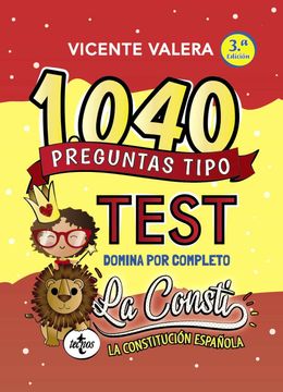 portada 1040 Preguntas Tipo Test la Consti: Constitución Española