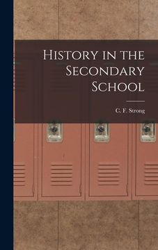 portada History in the Secondary School (in English)