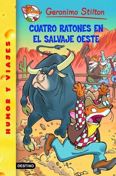 portada Cuatro Ratones en el Salvaje Oeste: Geronimo Stilton 27