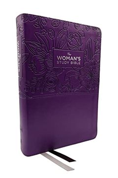portada Kjv, the Woman'S Study Bible, Leathersoft, Purple, red Letter, Full-Color Edition, Thumb Indexed, Comfort Print: Receiving God'S Truth for Balance, Hope, and Transformation (en Inglés)