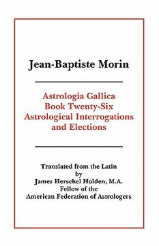 portada astrologia gallica book 26 (en Inglés)