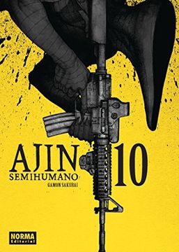 portada AJIN SEMIHUMANO 10 (in Spanish)