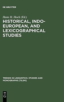 portada Historical, Indo-European, and Lexicographical Studies (en Inglés)