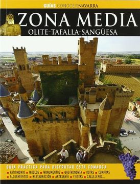 portada Zona media olite-tafalla-sanguesa (Guias Conocer Navarra) (in Spanish)
