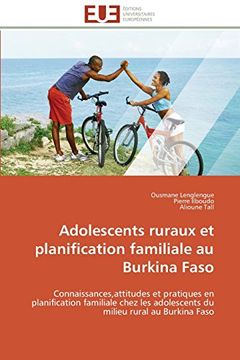 portada Adolescents Ruraux Et Planification Familiale Au Burkina Faso