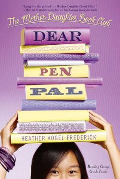portada Dear pen pal (The Mother-Daughter Book Club) (en Inglés)