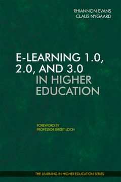 portada E-Learning 1.0, 2.0, and 3.0 in Higher Education (en Inglés)