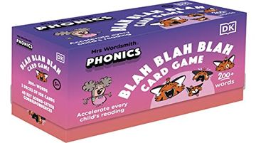 portada Mrs Wordsmith Phonics Blah Blah Blah Card Game, Kindergarten & Grades 1-2: Accelerate Every Child'S Reading 