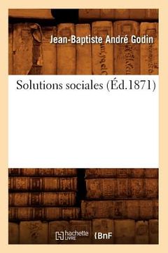 portada Solutions Sociales (Éd.1871) (en Francés)