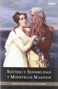 portada Sentido y Sensibilidad y Monstruos Marinos = Sense and Sensibility and Sea Monsters (in Spanish)