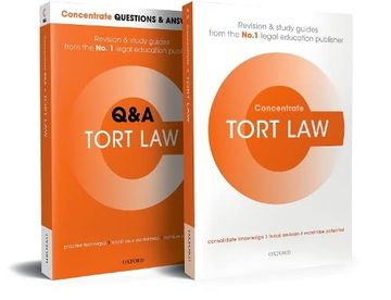 portada Tort law Revision Concentrate Pack: Law Revision and Study Guide 