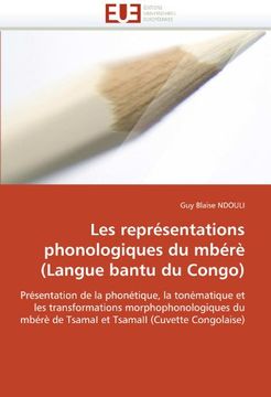 portada Les Representations Phonologiques Du Mbere (Langue Bantu Du Congo)