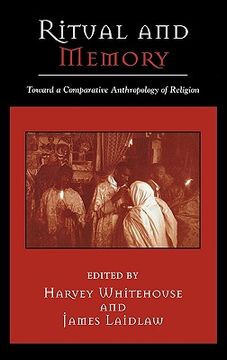 portada ritual and memory: toward a comparative anthropology of religion (in English)