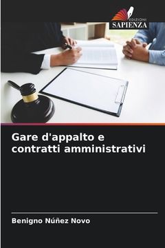 portada Gare d'appalto e contratti amministrativi (in Italian)